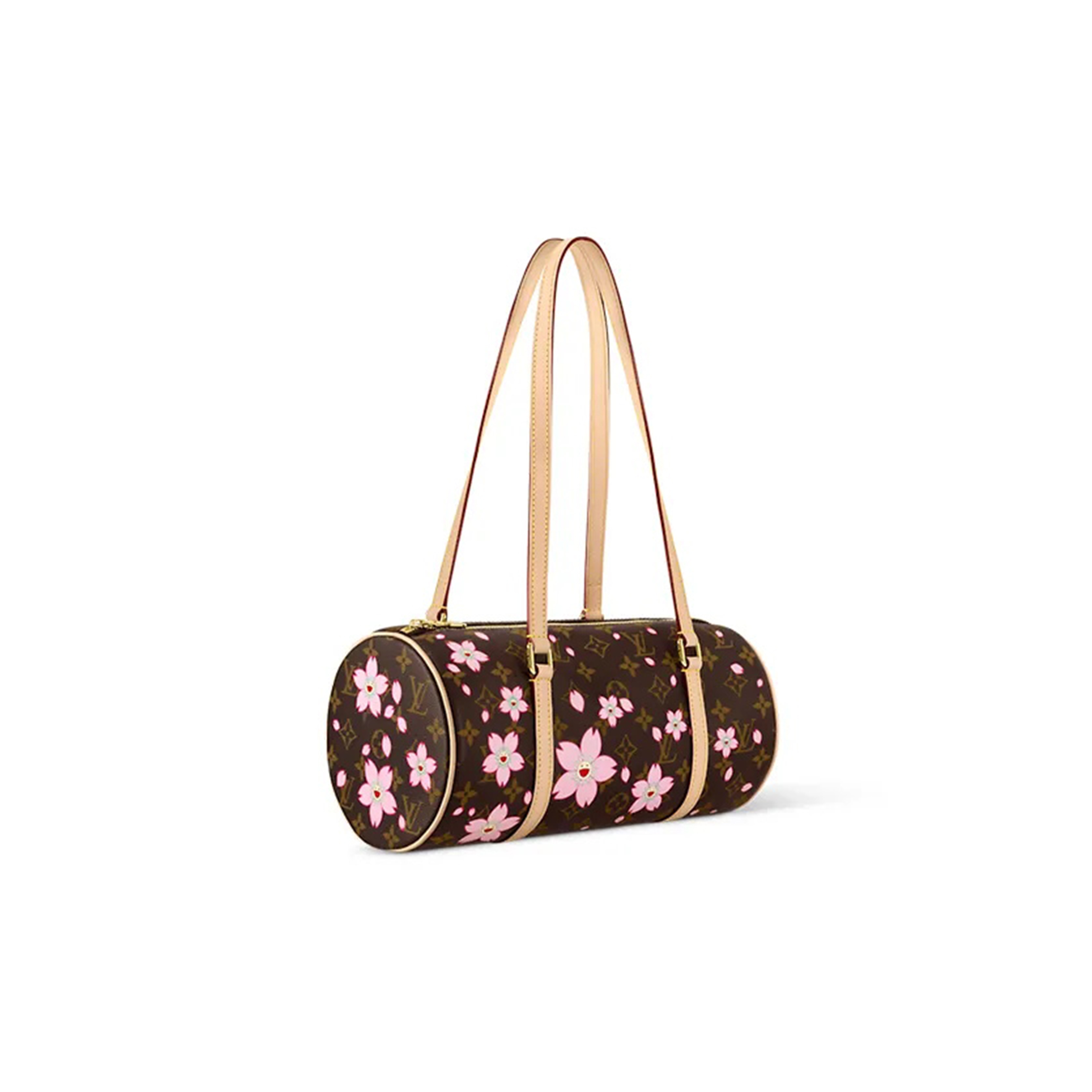 LOUIS VUITTON MASTER MURAKAMI LV X TAKASHI MURAKAMI PAPILLON CHERRY BLOSSOM M13097 (27*13*11cm)
